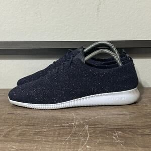 Cole Haan 2.Zerogrand Women’s Oxford Dress Shoes Size 9.5 Blue Sparkle